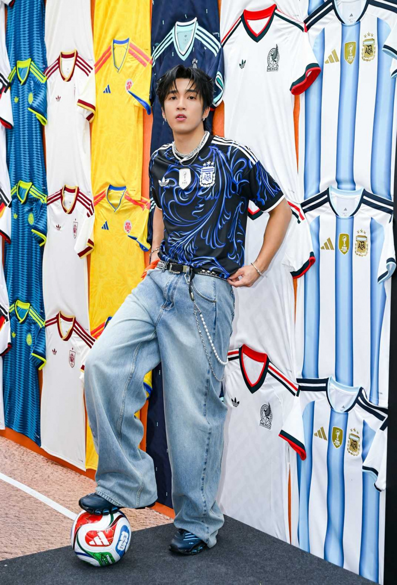 婁峻碩坦言兒子出生後改變許多生活習慣。（圖／adidas提供）