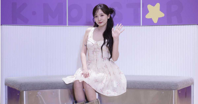 安智瑛現學現賣ㄅ級分、台語問候。(圖/K-MONSTAR提供)