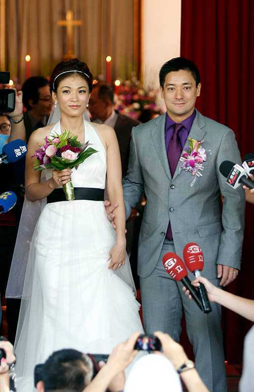 蔣友常與郭秋君兩人於2012年完婚,家庭生活美滿。(圖/報系資料照)