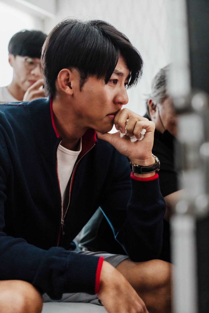 劉丞突破哭戲關卡，下戲仍無法控制落淚情緒。（圖／艾迪昇傳播提供）