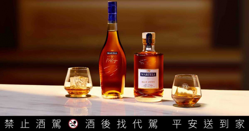 「馬爹利藍淬燕」與「馬爹利名仕」立基 VSOP 經典之上 詮釋傳承與創新的完美平衡 （圖／馬爹利提供）。