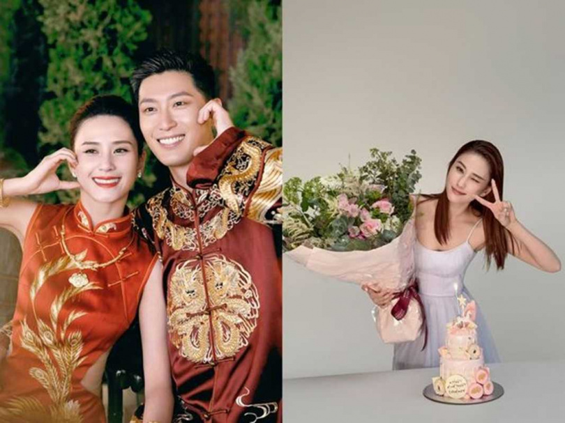 何超蓮提前PO慶生照，不見老公竇驍身影，但竇驍的祝福可沒少。（圖／翻攝自微博）