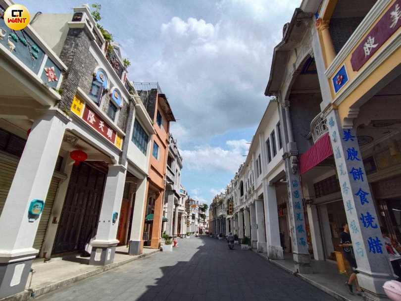 珠海斗門區過去是換匯重心。(圖/陳曼儂攝)