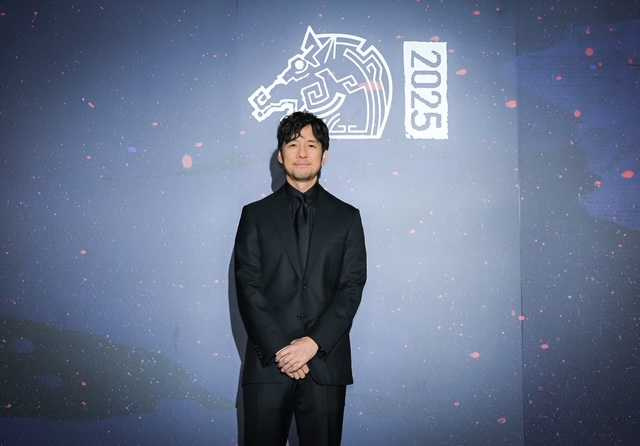 西島秀俊期待在台灣吃甜食。(圖/金馬影展執行委員會)