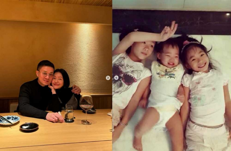 Lily慶生照中也曬出與家人的照片，其中還有小S與先生許雅鈞恩愛同框。（圖／翻攝自Instagram／lilyhsuuuu）