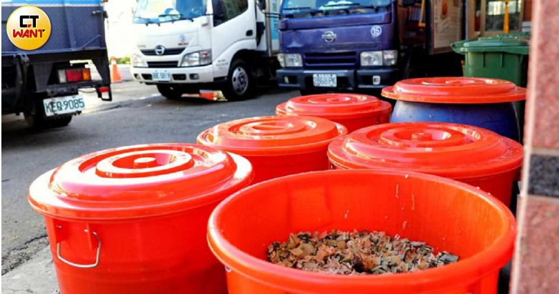 豬瘟風暴後廚餘處理動輒得咎,行政院更是宣布2027年元旦起全面禁止廚餘養豬,配套措施能否在此前盡速完整揭露,各界關注。圖非當事廚餘。(示意圖/周志龍攝)