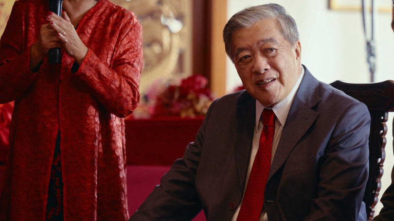 資深金鐘影帝林在培則形容在《雙囍》的拍攝是一場「高手對決」。（圖／水花電影提供）