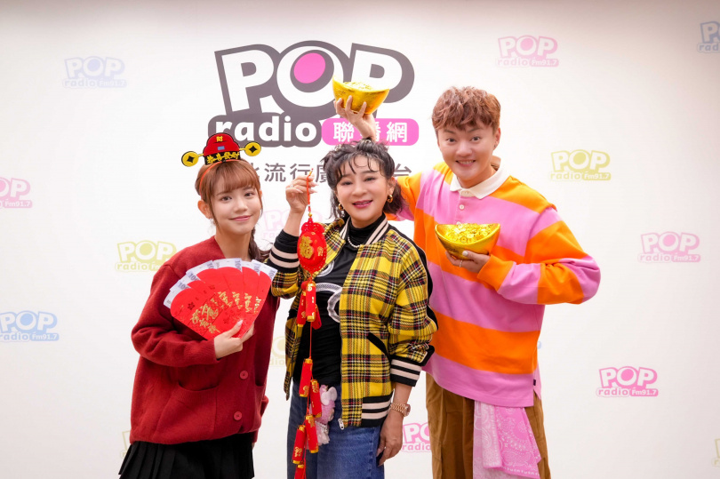 許富凱爆料王彩樺與黃于庭母女倆拍攝實境綜藝期間曾發生小冷戰。（圖／POP Radio提供）