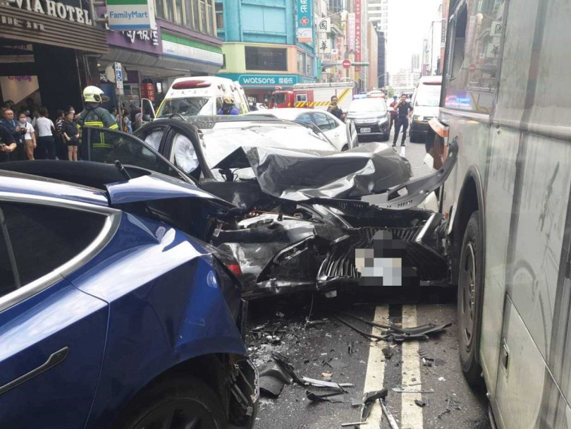 台北市昨日下午發生78歲董座無照駕駛，衝撞汽機車及行人。（圖／報系資料照）