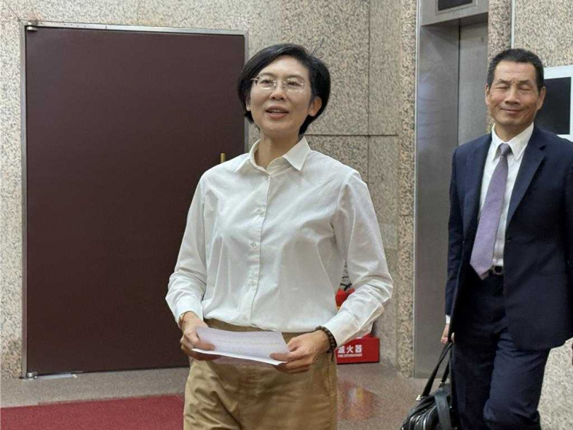 林岱樺涉詐領助理費案廉政會今無結論 林岱樺:盼有一場公平高雄市長初選。(圖/中國時報曾薏蘋攝)