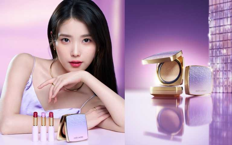 ESTEE LAUDER雅詩蘭黛粉持久完美鎖妝氣墊粉餅 SPF45/PA+++ 薰衣草之吻限定版 /（圖／品牌提供）