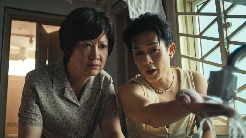 許瑞奇(右)與洪慧芳在《好孩子》片中飾演母子,訴說著一個家族如何在傷痛與誤解中重新找到彼此。(圖/甲上提供)