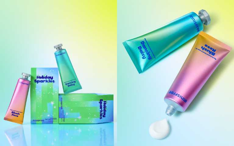 INNISFREE 我的香氛護手霜組(閃耀版) 價值／827元、售價／590元（圖／品牌提供）