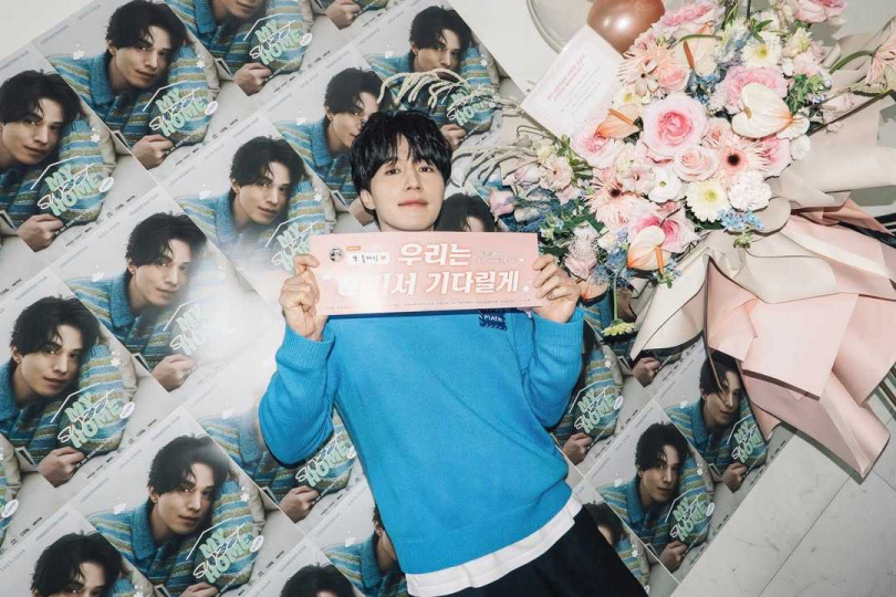 李棟旭也在社群分享他在台灣的見面會照片。（圖／翻攝自李棟旭IG）