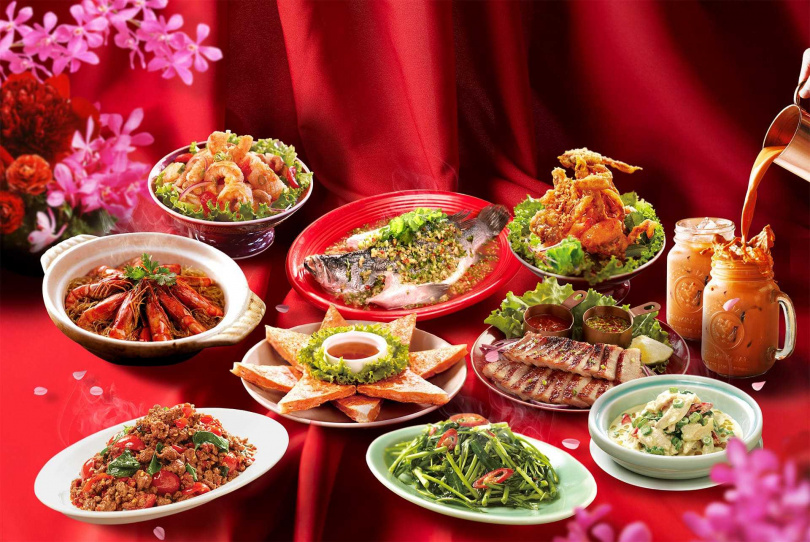 瓦城設計2至8人新春美味餐組合，讓顧客在新春年節大啖超值美味。（圖／瓦城泰統集團提供）