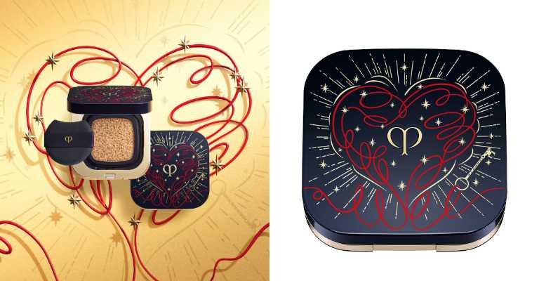 肌膚之鑰  無限之愛限量系列 水潤光采氣墊粉霜 #玫瑰藍寶盒 15g全一式／3,300元（圖／品牌提供 ）