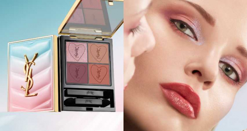 YSL 全新限量色選 時尚4色眼影盤 #125／3,100元（圖／品牌提供 ）