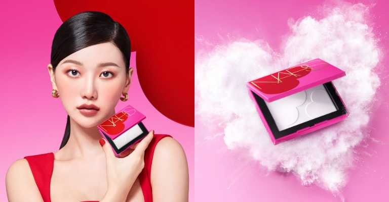 NARS裸光蜜粉餅 傾心愛慕限量版 10g／1,600元（圖／品牌提供 ）