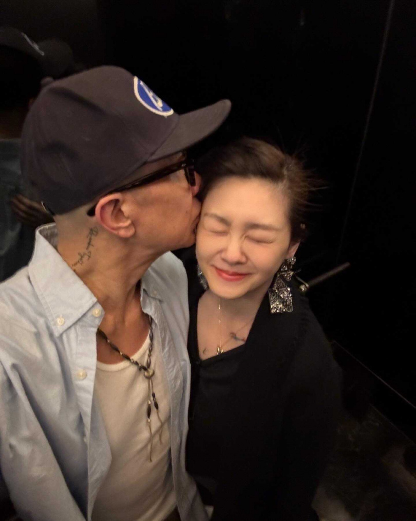 具俊曄（左）痛失摯愛，承諾將遺產留給大S媽媽。（圖／具俊曄IG）