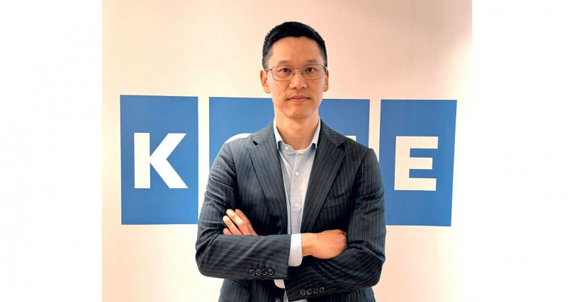 劉繼然董事總經理(圖/通力電梯提供)。