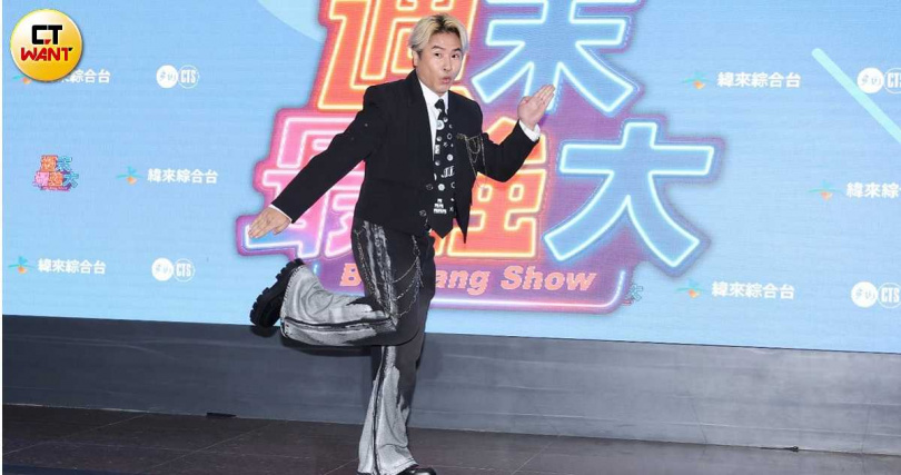 歐漢聲說很感謝老婆幫忙,在家裡一打三帶小孩。(圖/楊澍攝)