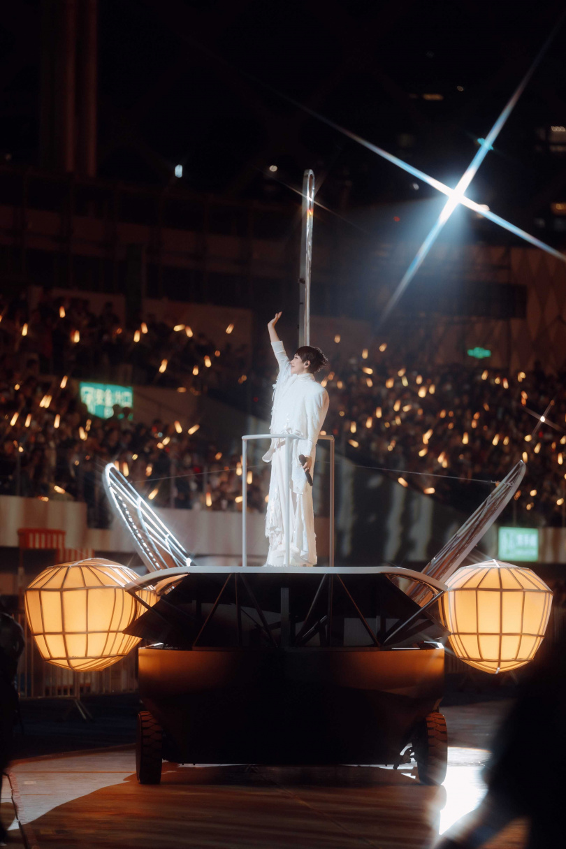 林憶蓮增設花車環場環節。(圖/索尼音樂提供)