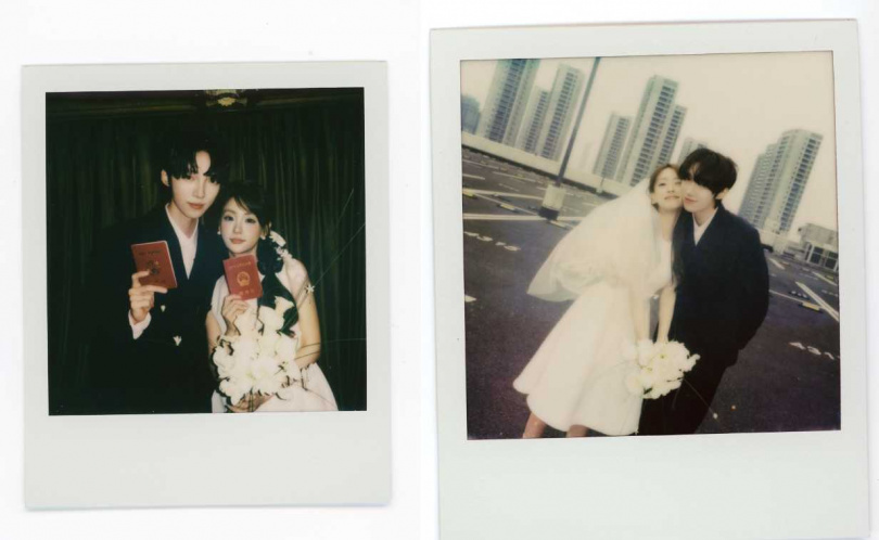 趙磊與QKO秘戀長達6年，兩人修成正果也獲得各界祝福，趙磊所屬男團X玖少年團隊友們也送上祝福。（圖／翻攝自X玖少年團趙磊微博）