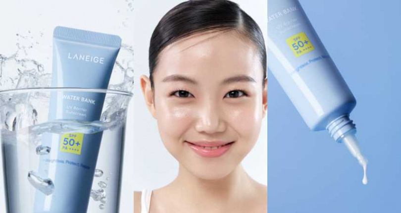 蘭芝 水酷修護保濕輕感防曬露 SPF50+ PA++++ 50ml／850元（圖／品牌提供）