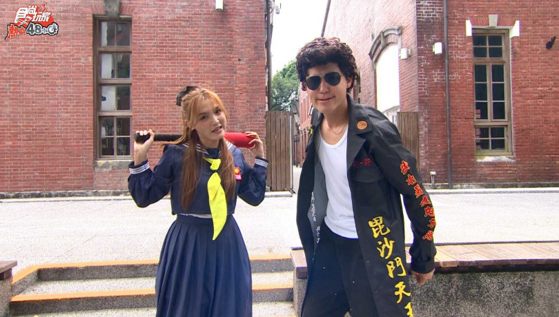 風田、朵拉騎車走訪台北6間美食店。(圖/TVBS提供)