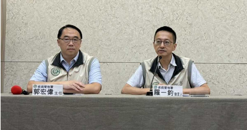 疾管署副署長羅一鈞。（圖／中時記者鄭郁蓁攝）