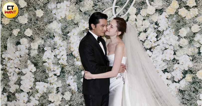 邱澤、許瑋甯在文華東方舉辦婚禮。（圖／侯世駿攝）