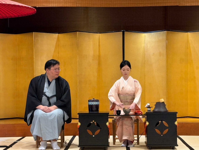 「和敬清寂」在裏千家透過每一個手勢與心念具體呈現。（圖／吳德亮攝影）