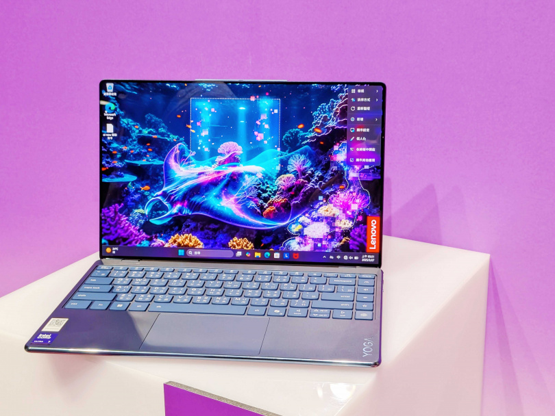 Yoga Slim 9。（圖／廖梓翔攝）