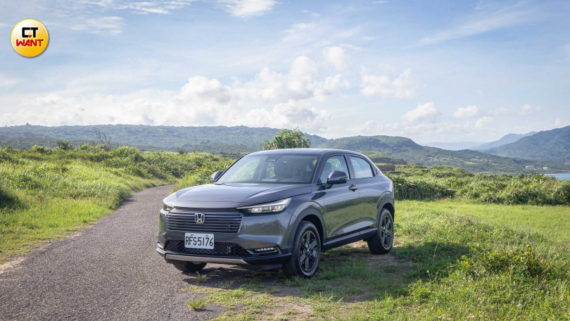 台灣本田對小改款HR-V e:HEV寄予厚望，年度銷售目標為1.5萬輛。（圖╱黃威彬攝）