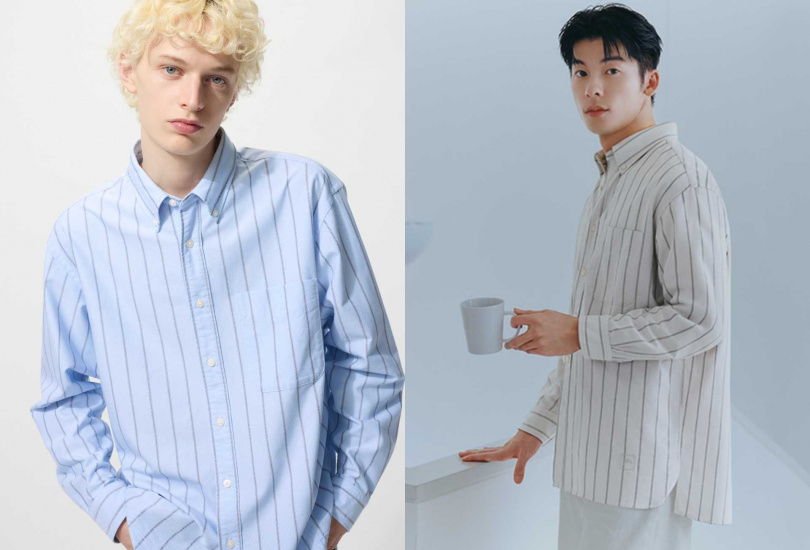 UNIQLO JW Anderson 大師聯名系列牛津襯衫/790元(圖/品牌提供)