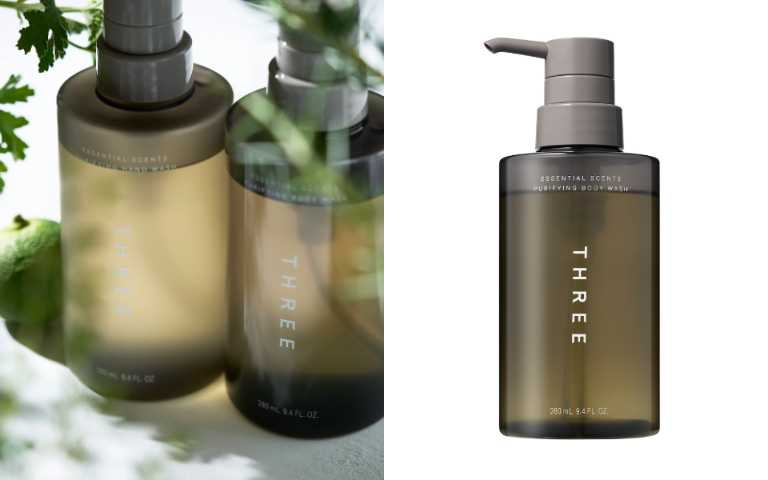 THREE 香氛甦活沐浴乳 280mL／1,100元（圖／品牌提供）