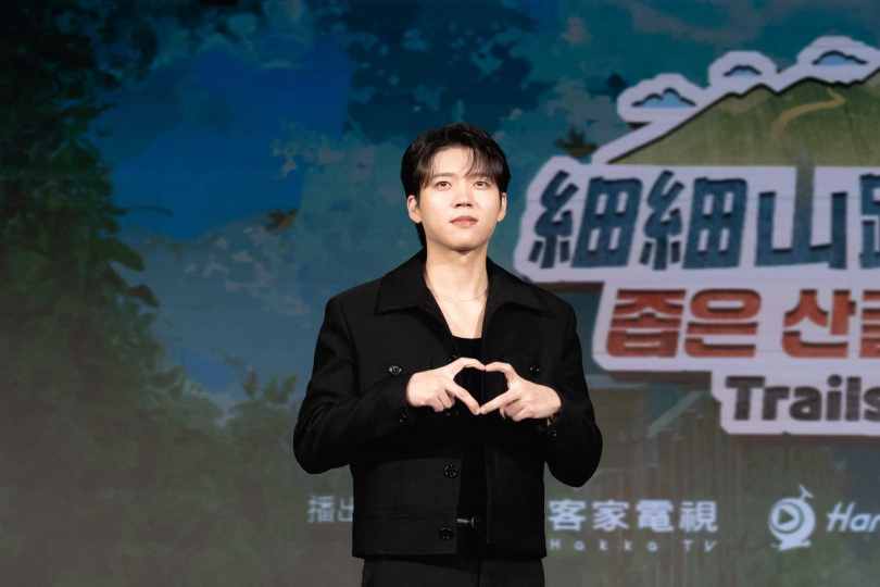 南優賢出席《細細山路私密達》上檔記者會。（圖／客家電視台提供）