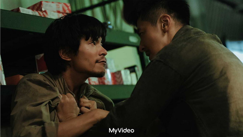 劇中動作戲讓演員們吃盡苦頭。（圖／MyVideo提供）