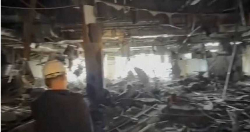 台中新光三越12樓內部畫面。（圖／民眾提供）