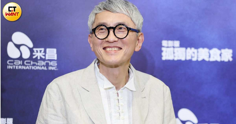 松重豐不敢吃日本的白蘆筍罐頭，開玩笑說：「它出現節目就結束了。」（圖／林士傑攝）