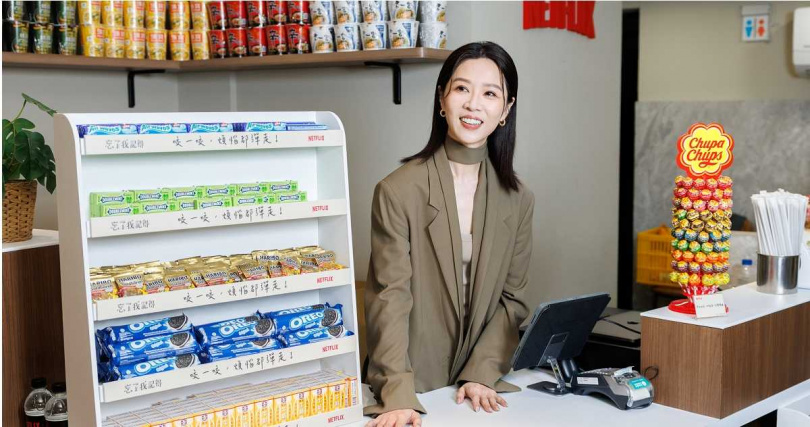 謝盈萱拍戲後期一看到秦漢就哭。（圖／Netflix提供）