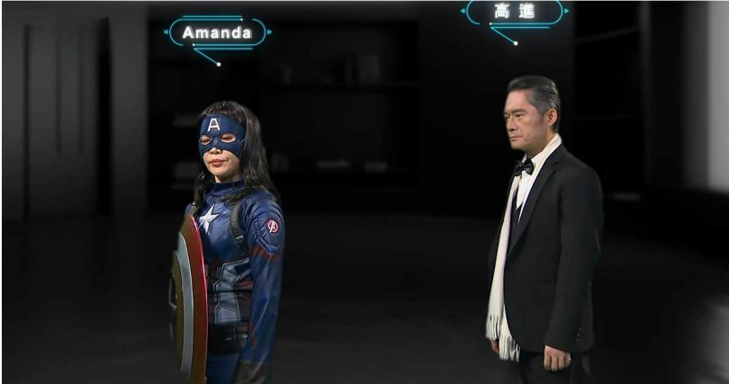 林秀玲、江國賓劇中意外湊成一對。（圖／三立）