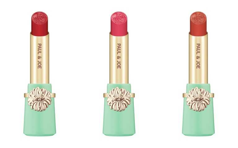 PAUL & JOE 西洋菊高光持色唇膏#27,#28 3g / 960元(蕊+盒)(圖/品牌提供)