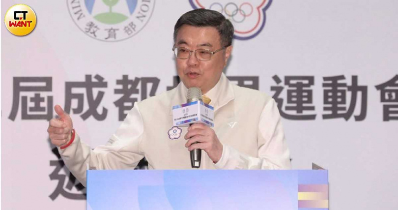 閣揆卓榮泰（圖）認為閣員離開意願必須尊重。（圖／劉耿豪攝）