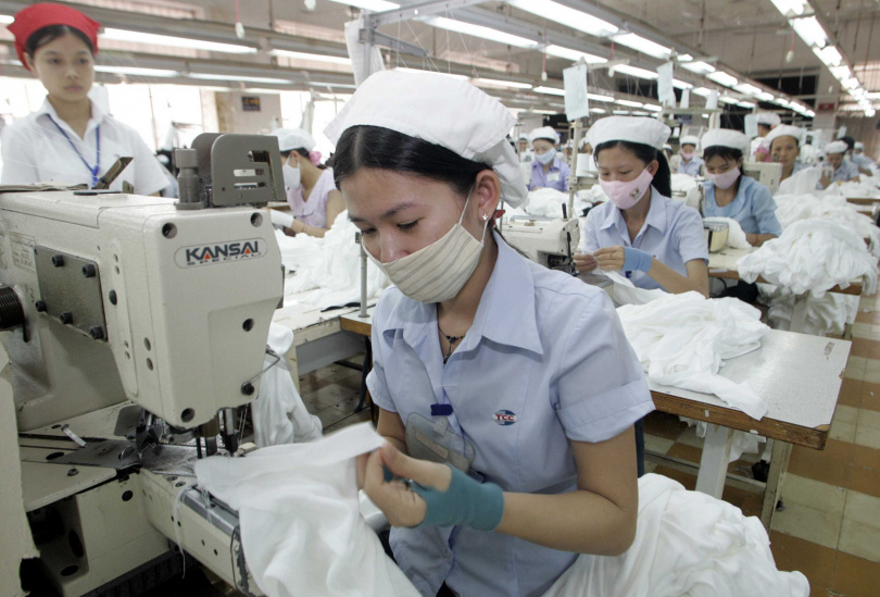 越南出口產品多由外資或美國企業工廠製造,深受美方關稅波及。