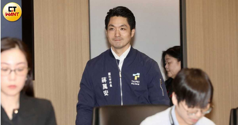 台北市長蔣萬安（圖）正為鼠患傷透腦筋。（圖／方萬民攝）