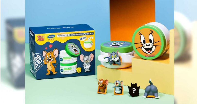 Tom and Jerry 舒特膚長效潤膚霜主題雙入組550g x 2 / 1,200元(圖/品牌提供)