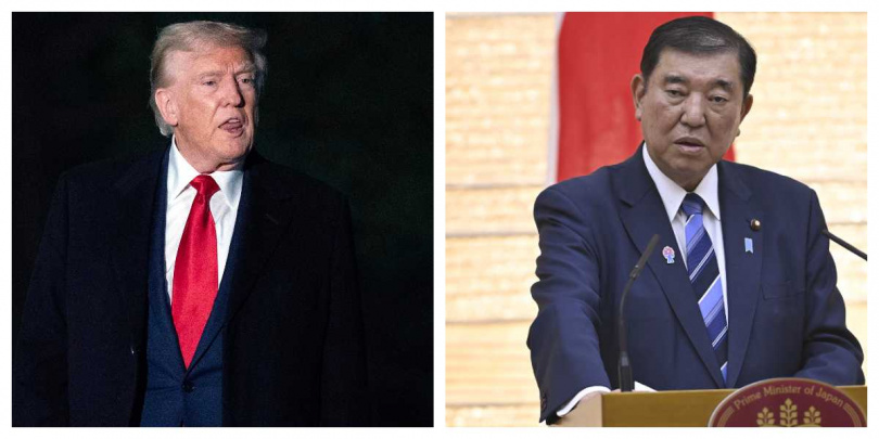 石破茂對於川普關稅發表了迄今最強烈的警告。（圖／達志／美聯社）