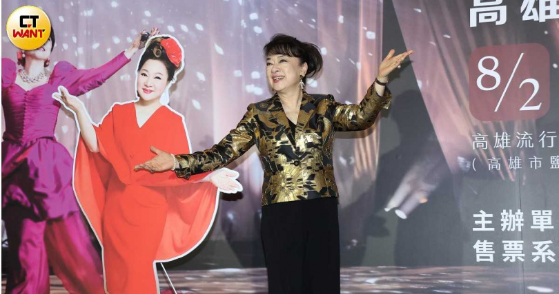 翁倩玉對感情抱持隨緣態度。（圖／焦正德攝）