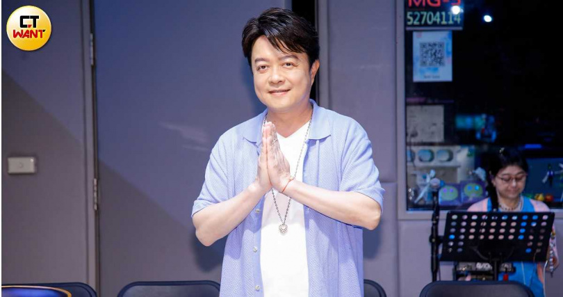 翁立友的做人計畫還在努力中。（圖／趙文彬攝）